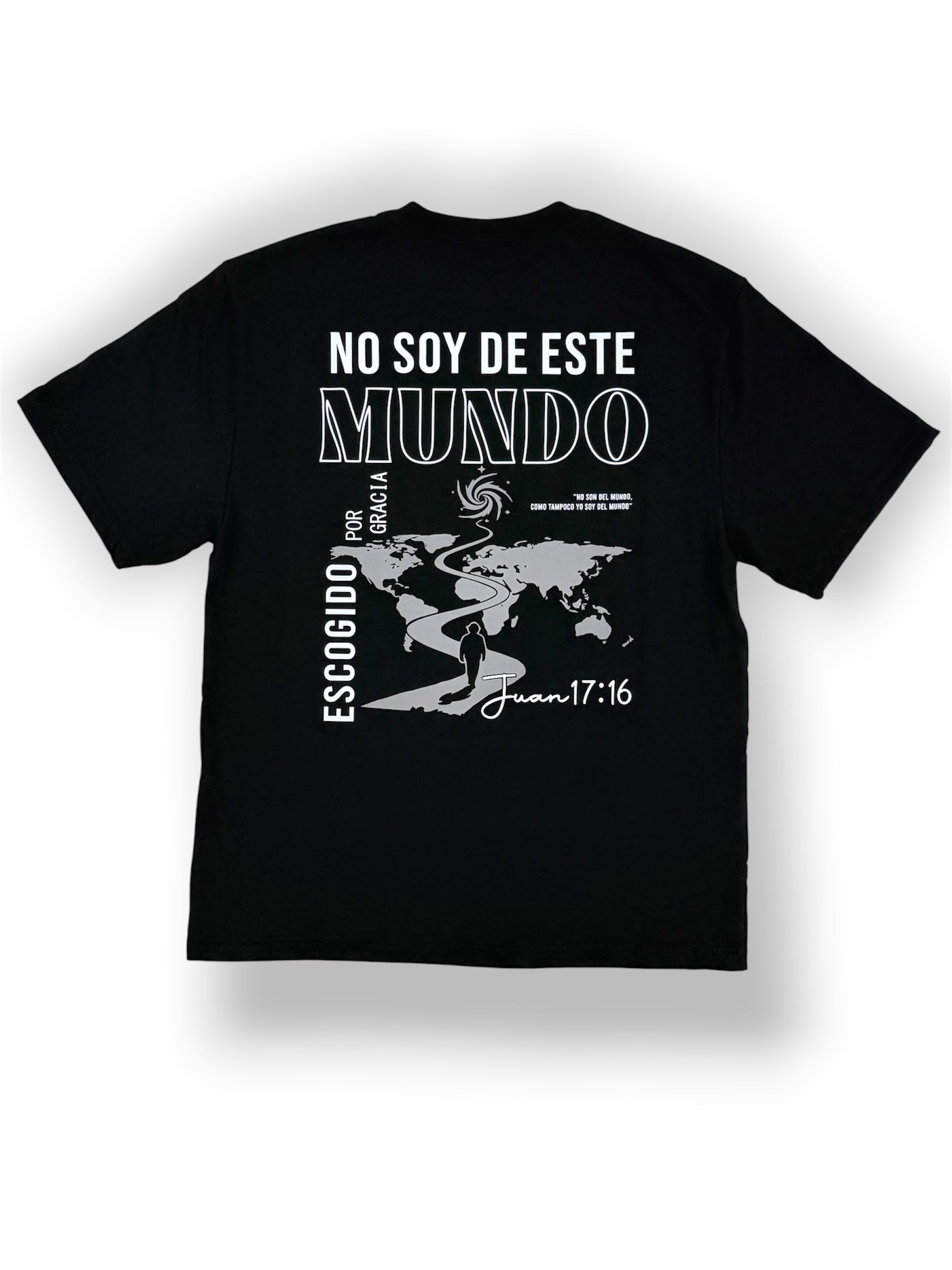 No soy de este mundo – Colección Elegidos – Oversized Heavyweight Tee