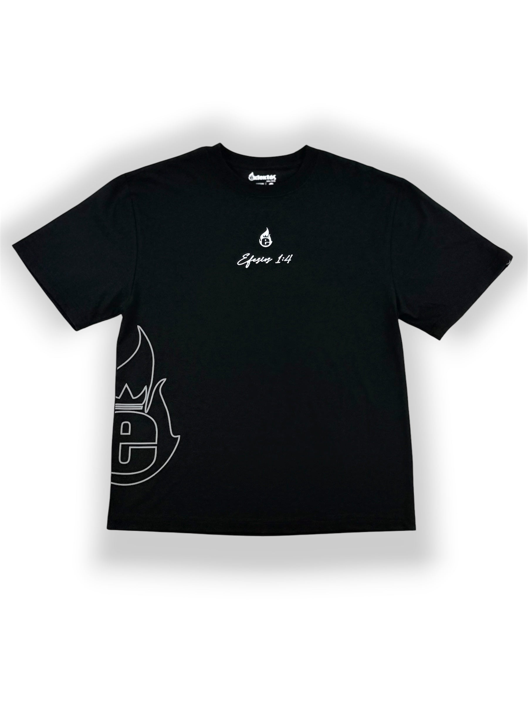 Antes del Tiempo – Colección Elegidos – Oversize Heavyweight Tee (Negro)