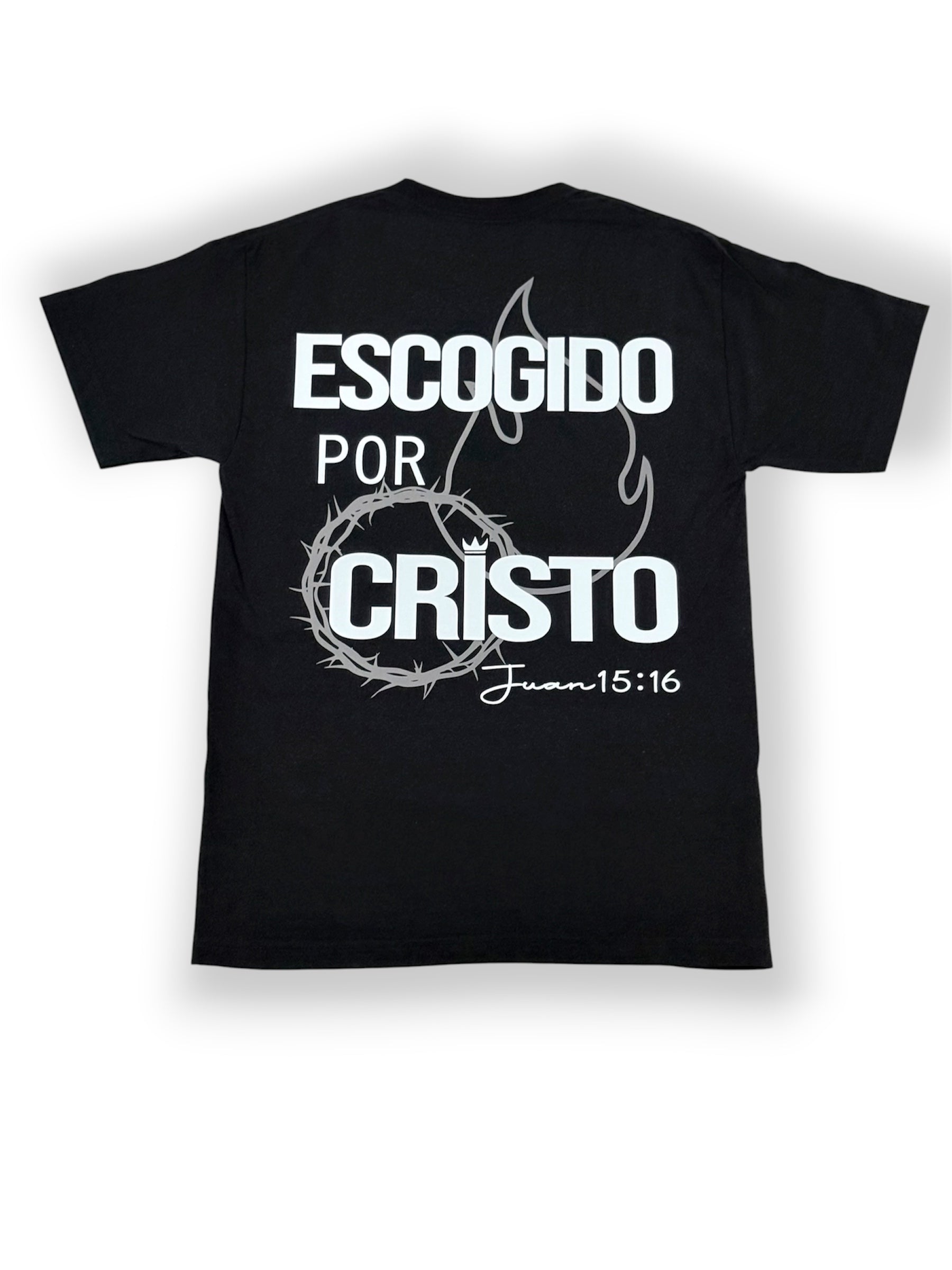 Escogido por Cristo – Colección Elegidos – Regular Heavyweight Tee (Negro)