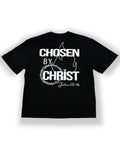By Christ – Chosen Collection – Oversized Heavyweight Tee (Black)