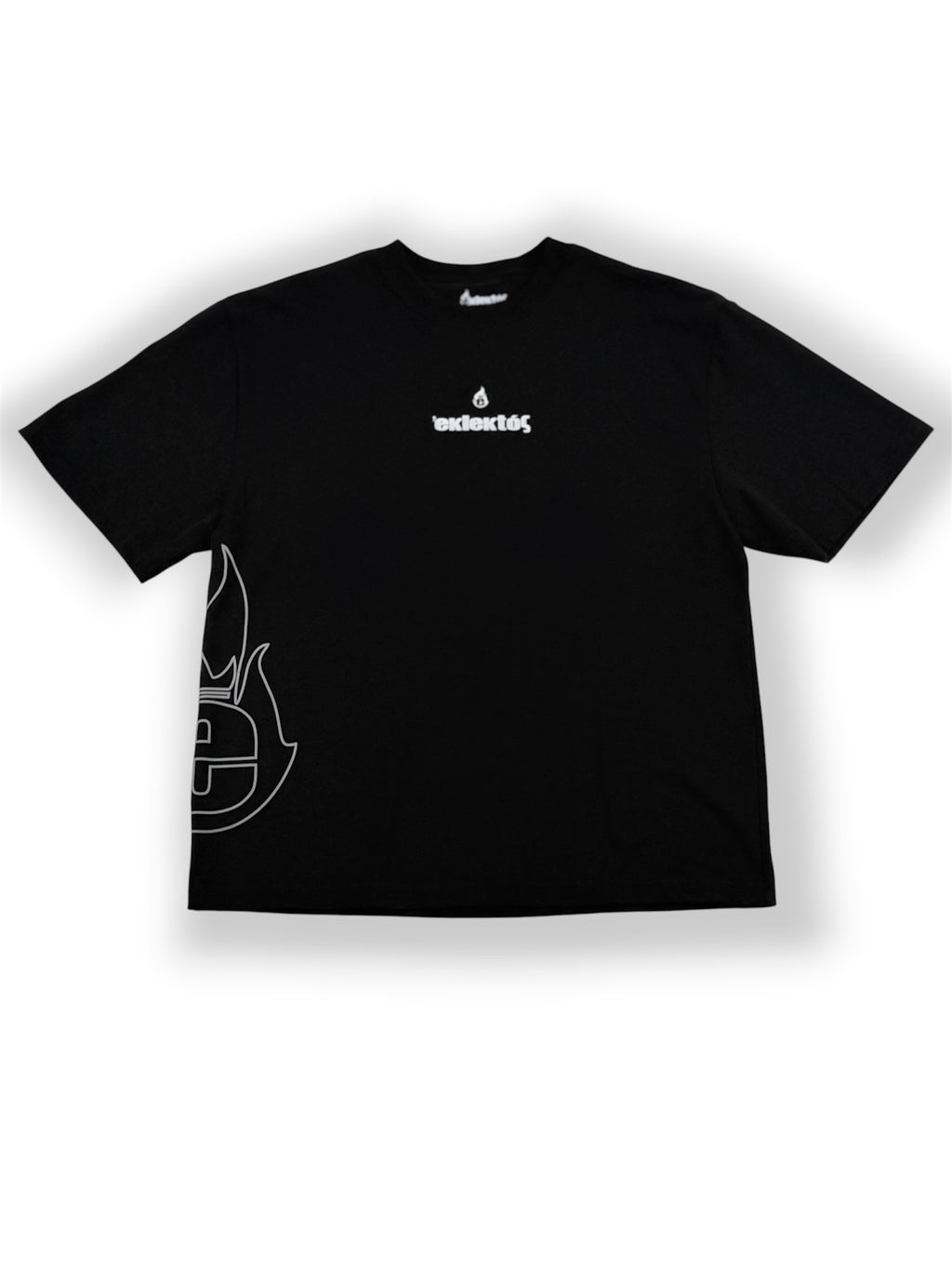 By Christ – Chosen Collection – Oversized Heavyweight Tee (Black)