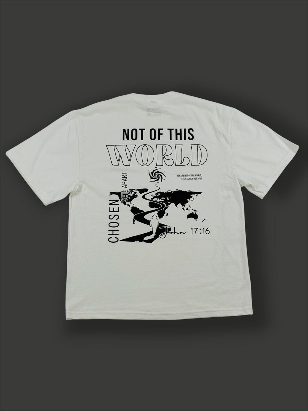 Not of This World - Chosen Collection – Oversized Heavyweight Tee