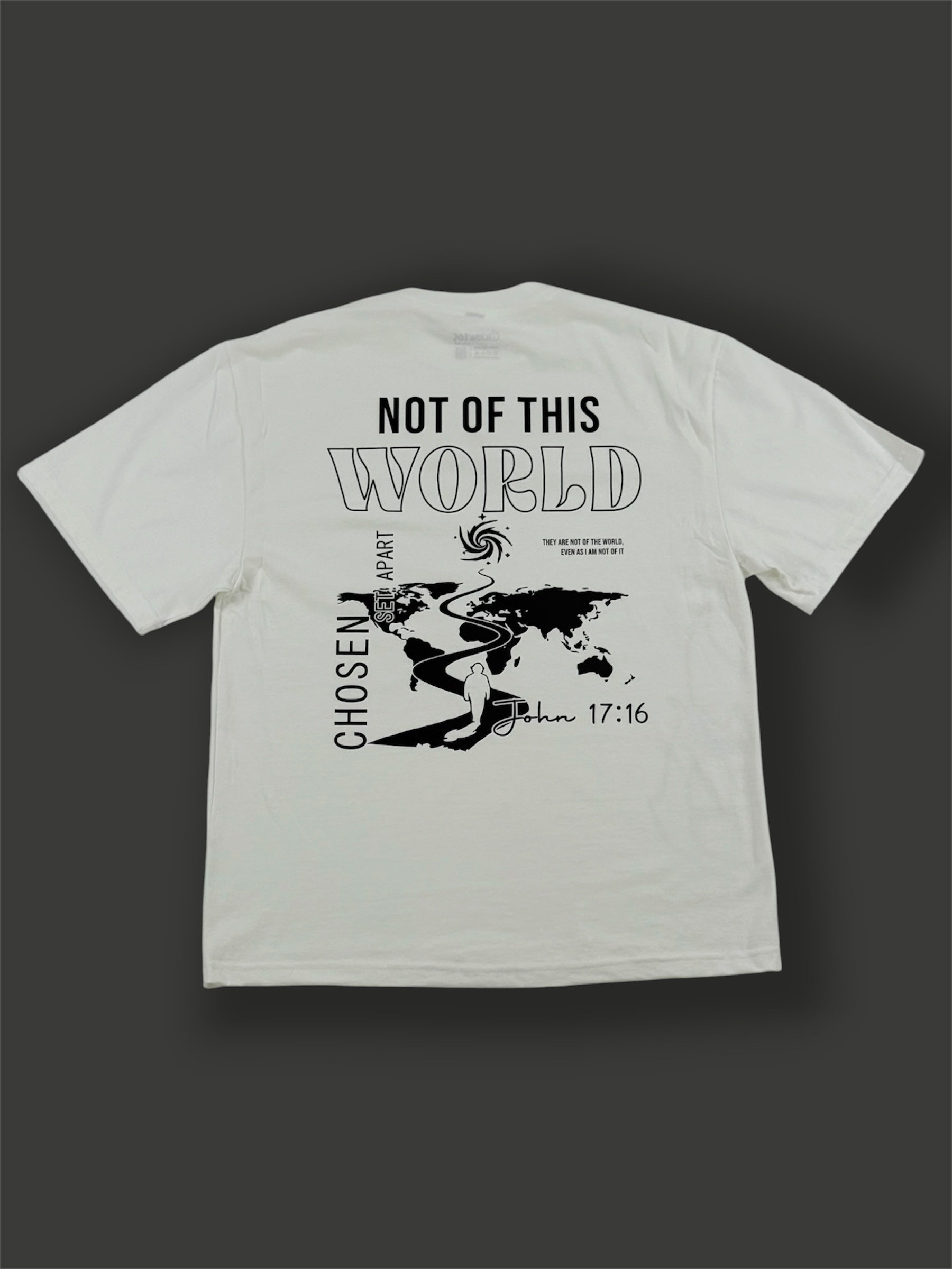 Not of This World - Chosen Collection – Oversized Heavyweight Tee