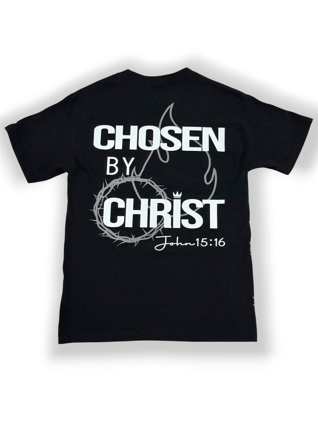 By Christ – Chosen Collection – Regular Heavyweight Tee black