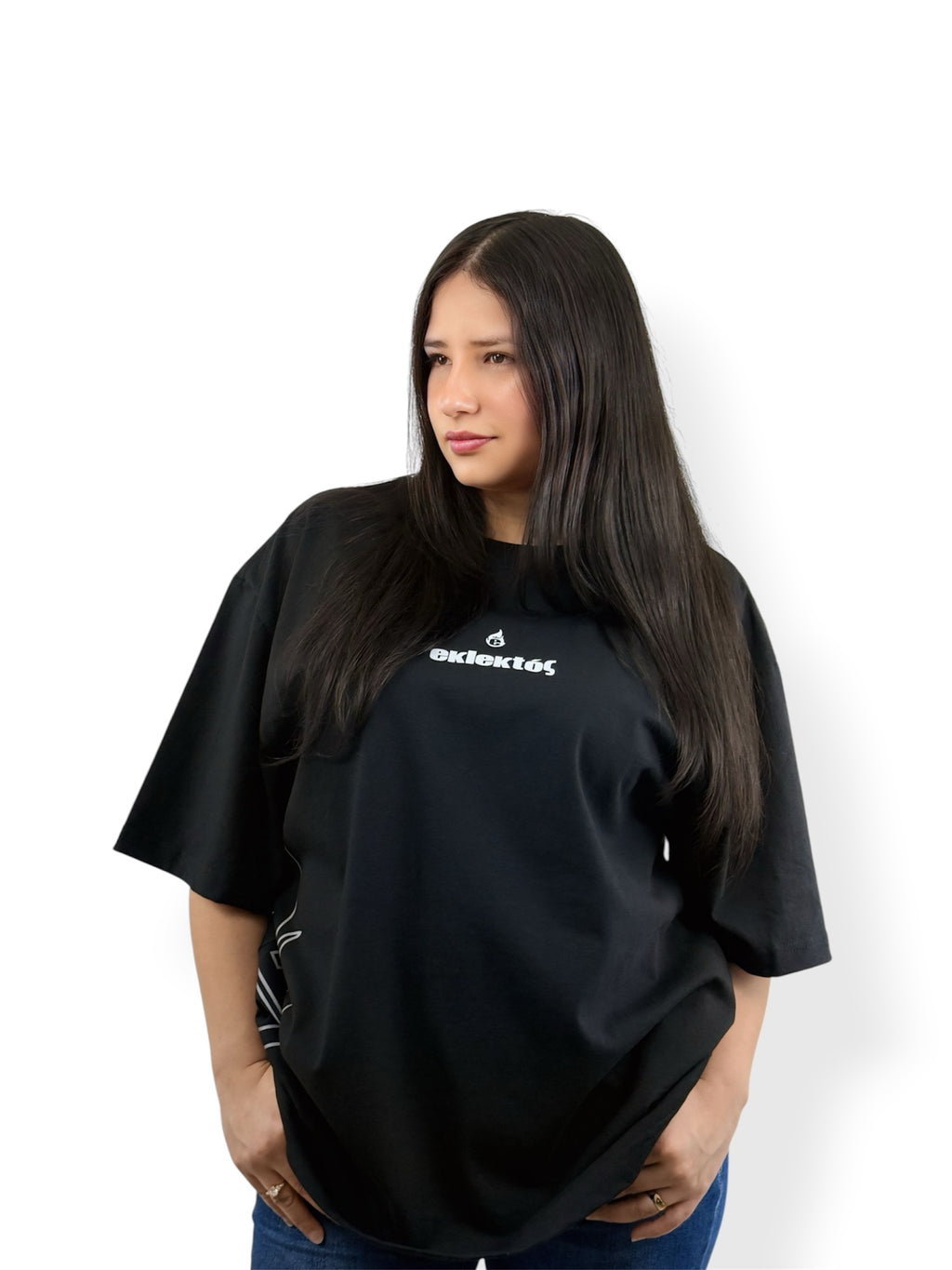 By Christ – Chosen Collection – Oversized Heavyweight Tee (Black)