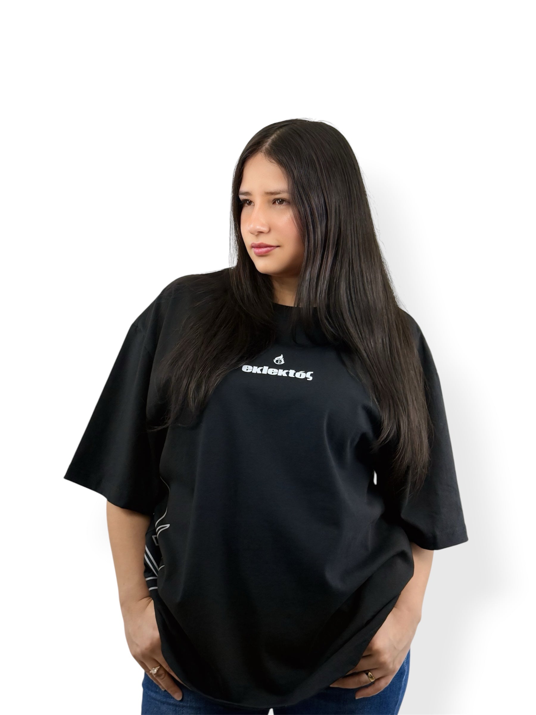 By Christ – Chosen Collection – Oversized Heavyweight Tee (Black)