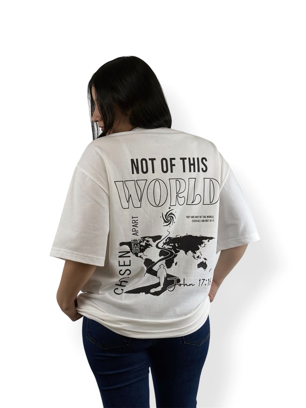 Not of This World - Chosen Collection – Oversized Heavyweight Tee