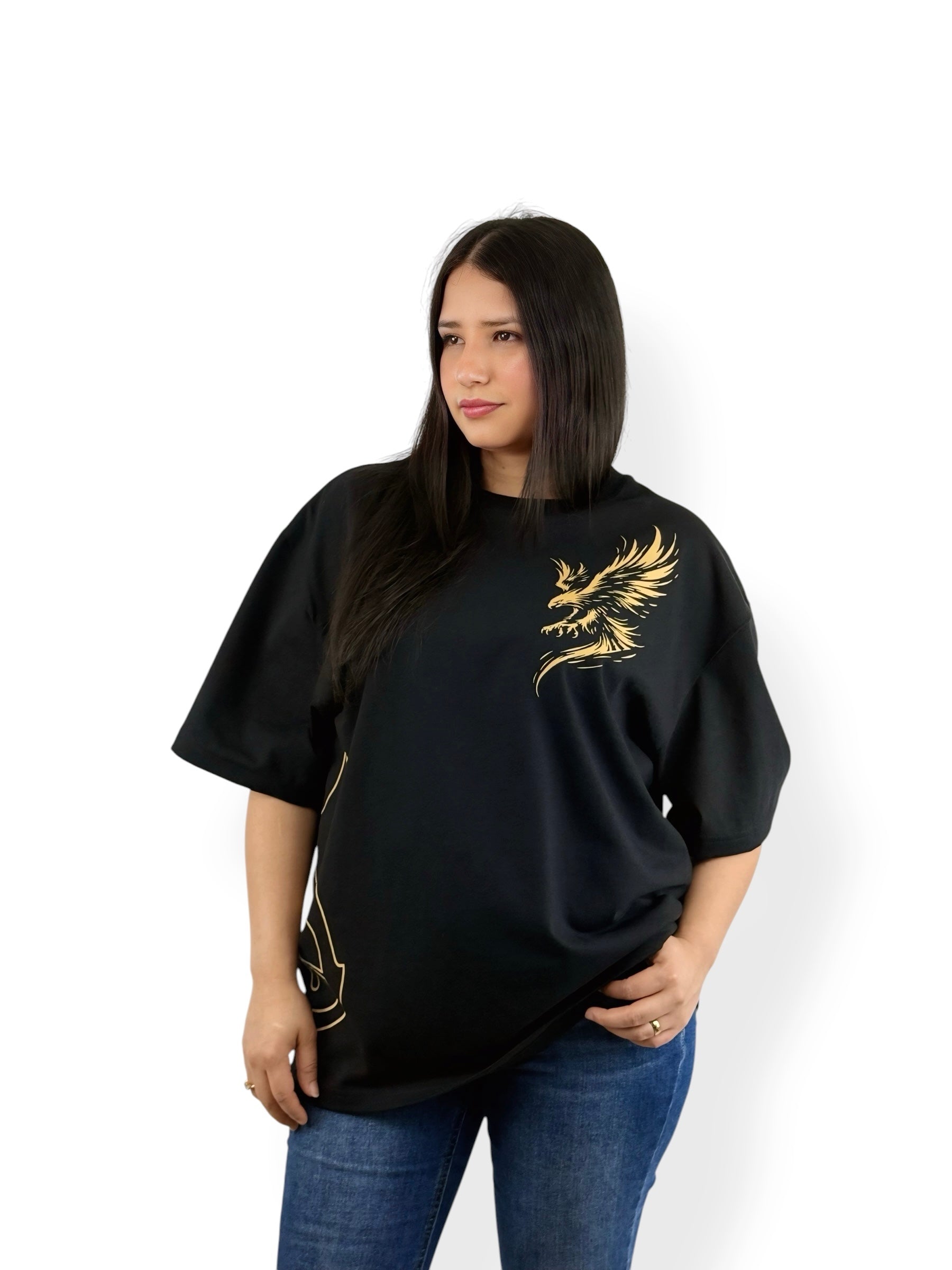 The Renewal – Chosen Collection – Oversized Heavyweight Tee (Black)