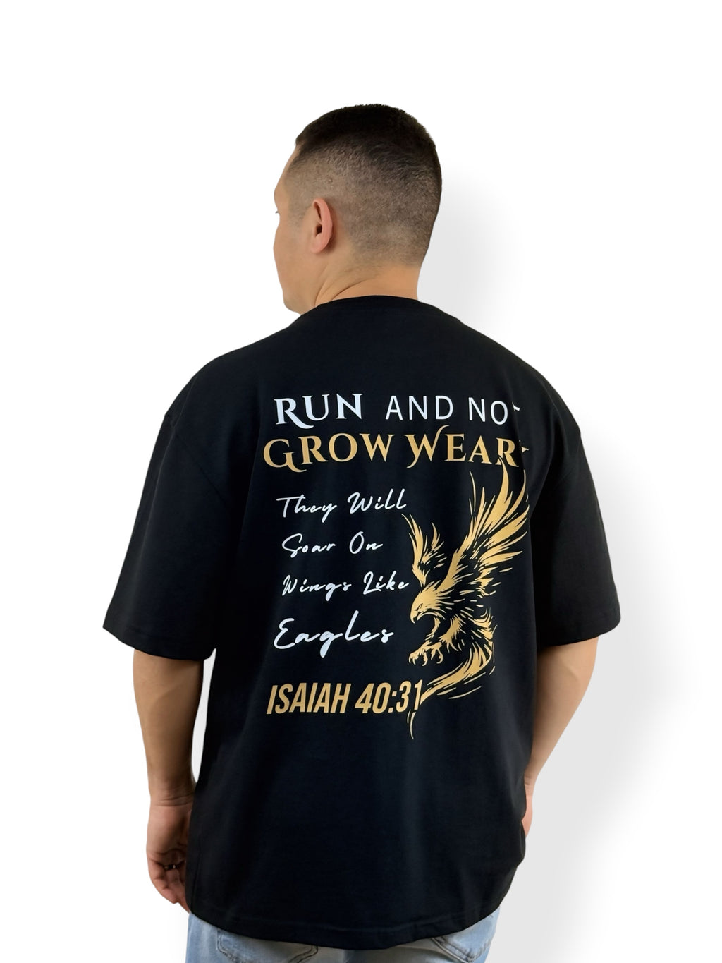 The Renewal – Chosen Collection – Oversized Heavyweight Tee (Black)