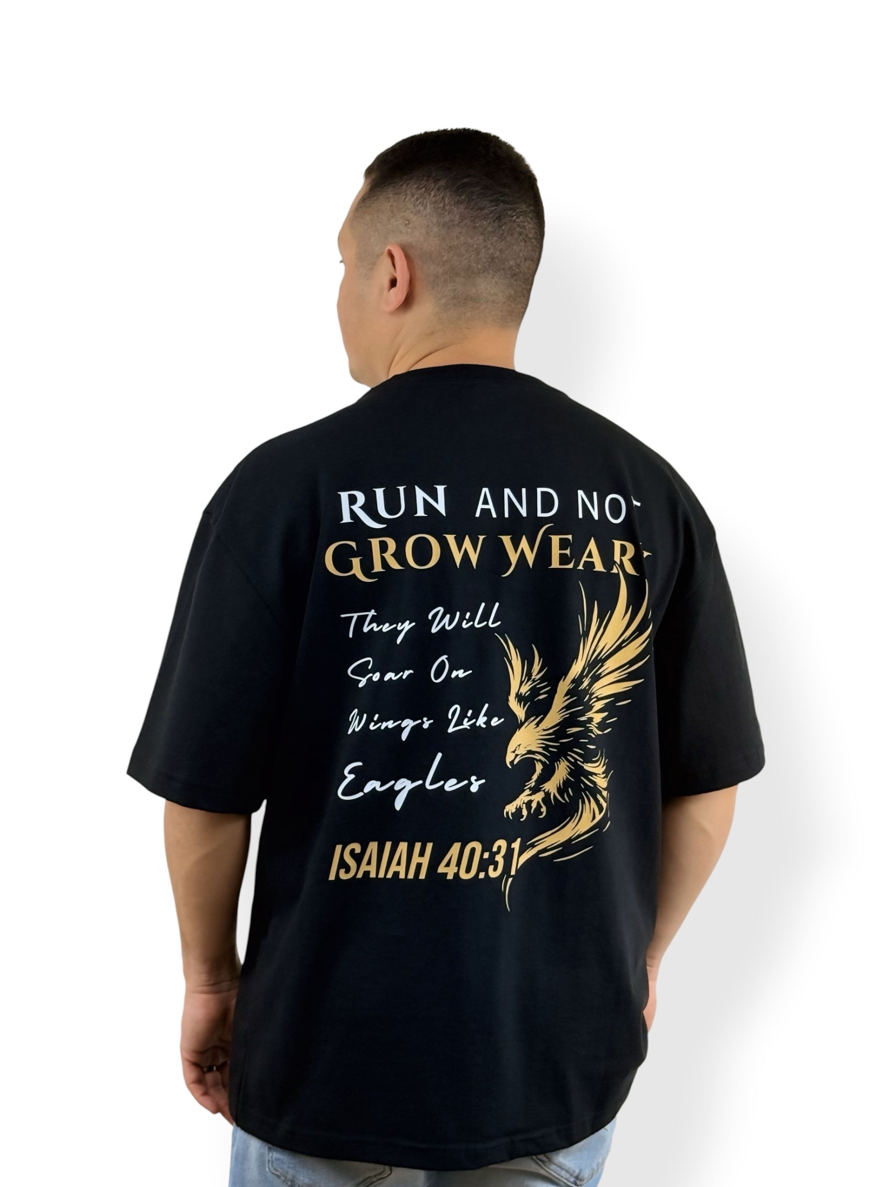 The Renewal – Chosen Collection – Oversized Heavyweight Tee (Black)