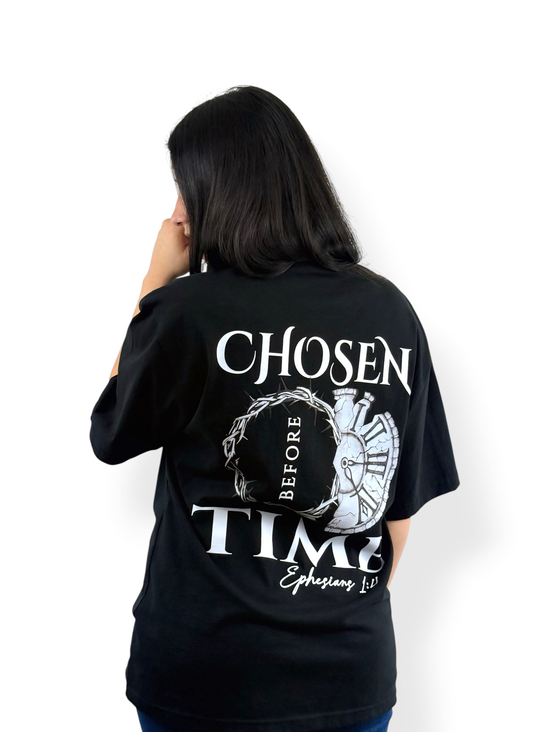 Before Time – Chosen Collection – Oversized Heavyweight Tee