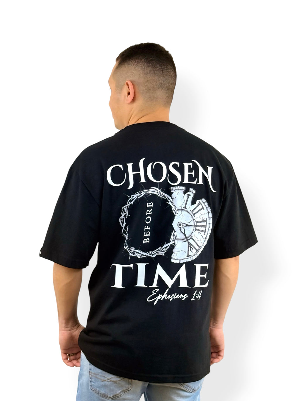 Before Time – Chosen Collection – Oversized Heavyweight Tee