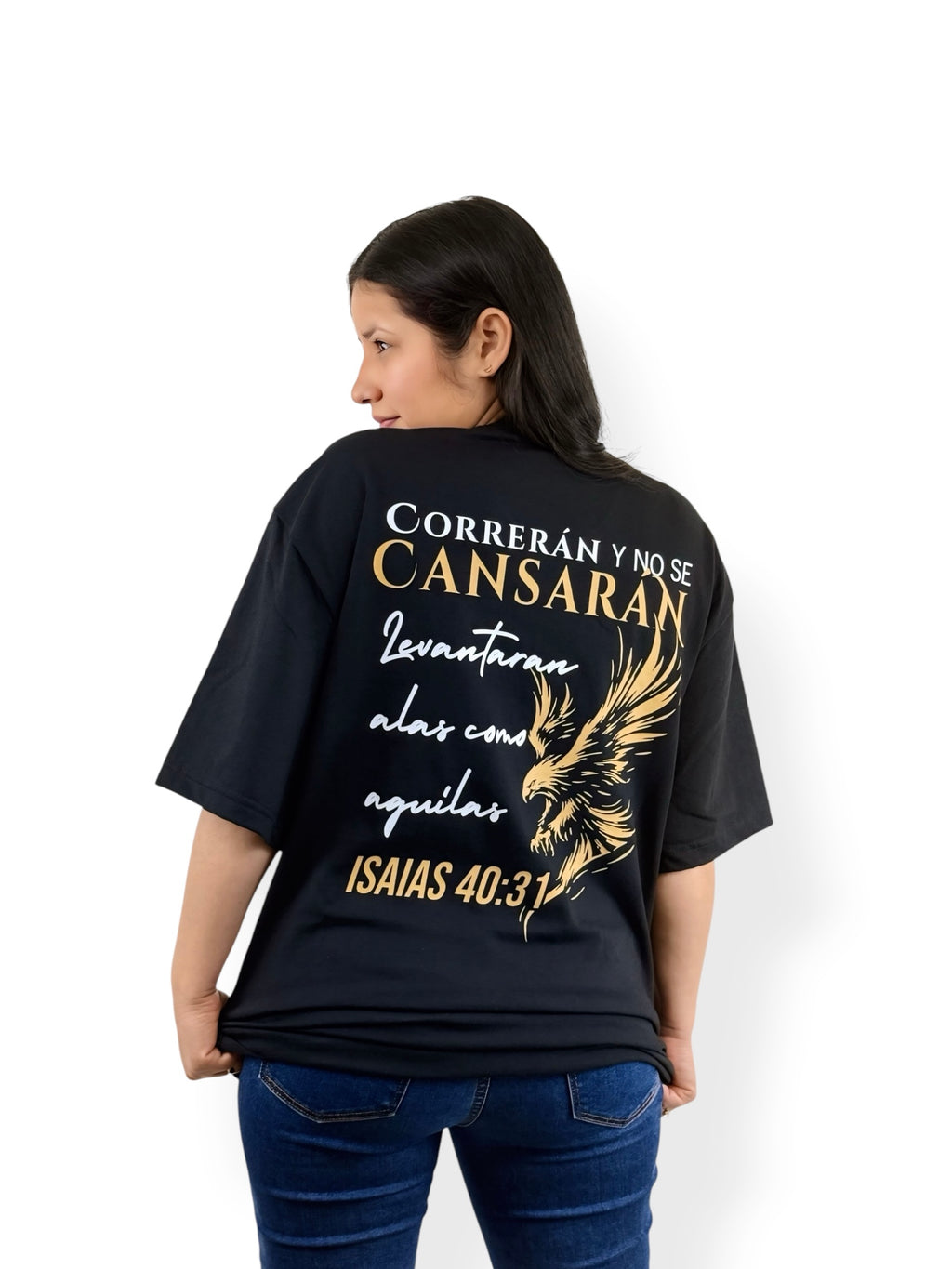 La Renovación – Colección Elegidos – Oversize Heavyweight Tee (Negro)