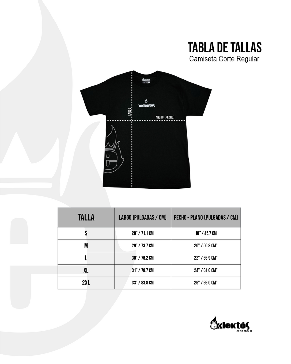 Escogido por Cristo – Colección Elegidos – Regular Heavyweight Tee (Negro)
